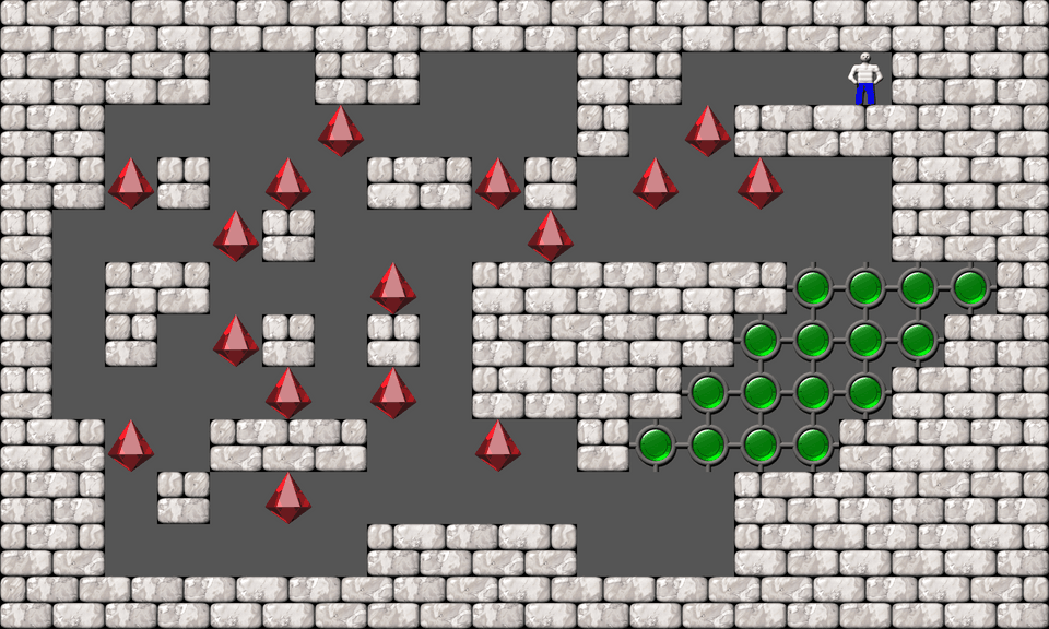 Сокобан More Bugs collections уровень 683